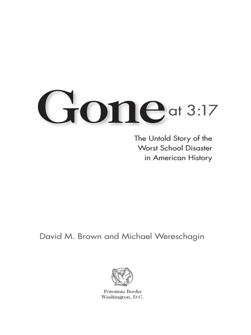 Title details for Gone at 3:17 by David M. Brown - Wait list